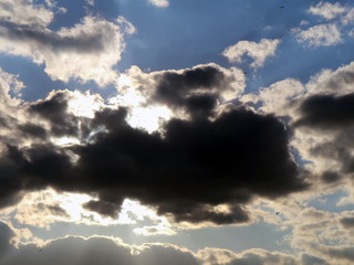 Sky. Cloudy sky. Clouds