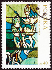 Postage stamp Poland 1971 The Elements by Stanislaw Wyspianski