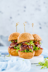 Weltmeister Burger brot in Ball form