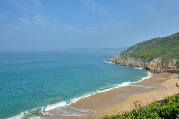 Une des plages de Lannion en Bretagne