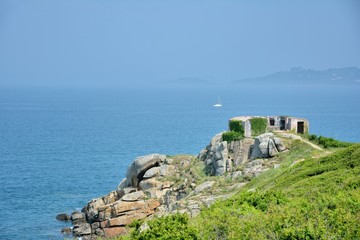 Une des plages de Lannion en Bretagne