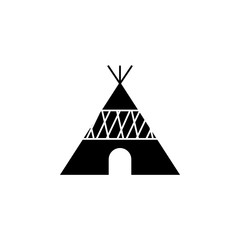 wigwam icon. Element of travel icon for mobile concept and web apps. Thin line wigwam icon can be used for web and mobile. Premium icon © rashadaliyev