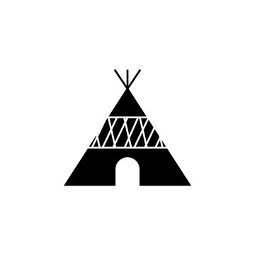 wigwam icon. Element of travel icon for mobile concept and web apps. Thin line wigwam icon can be used for web and mobile. Premium icon