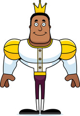 Cartoon Smiling Prince