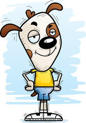 Confident Cartoon Dog