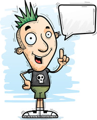 Cartoon Punk Talking
