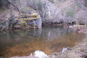 Canyon of Rio Lobos in Soria Spain