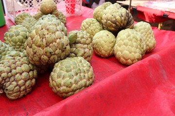 sugar apple at street food