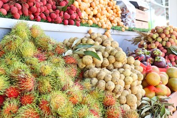 rambutan at street food