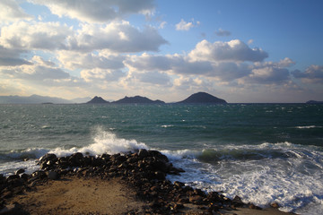 A small seaside town Turgutreis 