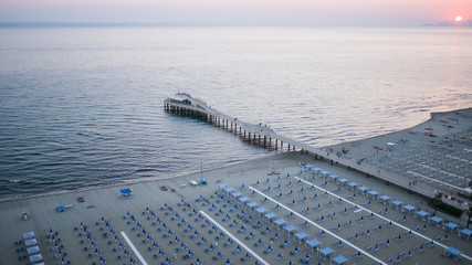 Modern Pier,Lido di Camaiore, Lucca,Italy