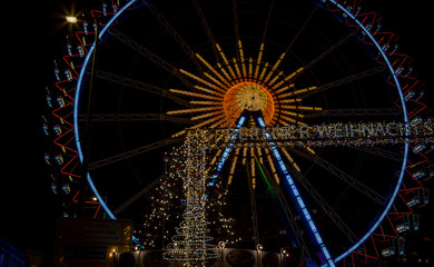 ferris wheel christmas market berlin