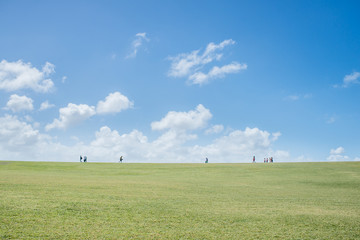 Fototapeta premium Land and Sky