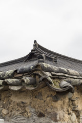 roof of buddhist temple