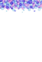 水玉　水イメージ　縦