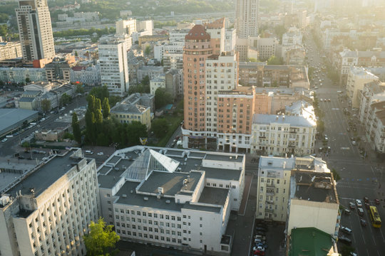 Aerial view of Kiev,Ukraine
