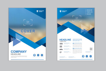 Templates presentation for annual report, flyer, leaflet, brochure, corporate report, advertising. vector design.