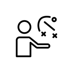strategy icon vector illustration