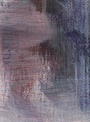 Obraz premium Abstract art background. Oil on linen. Brown and dark colors. Soft brushstrokes of paint.