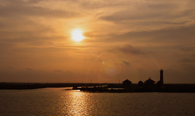 Naklejka premium South Padre Light House