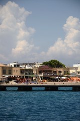 Tour en go&eacute;lette au large du port de Kos (Dod&eacute;can&egrave;se-Gr&egrave;ce)
