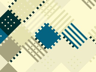 Colored abstract flat pattern background. Geometric hipster patch