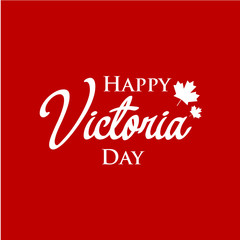 Happy Victoria Day Vector Template Design Illustration