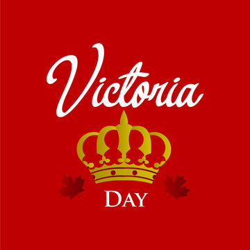 Victoria Day Vector Template Design Illustration