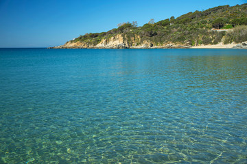 Obraz premium Spiaggia di Cavoli - Isola d'Elba - Toscana - Italia