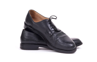 Expensive formal shoes, isolated