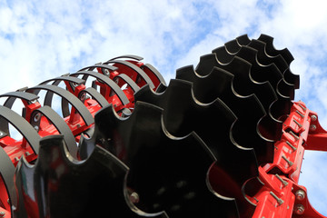Cultivator for tillage.