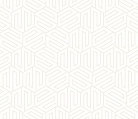 Vector seamless subtle pattern. Modern stylish abstract texture. Repeating geometric tiles