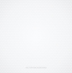 Seamless white vector background of abstract pattern (geometric triangle shapes). Light grey gradient backdrop