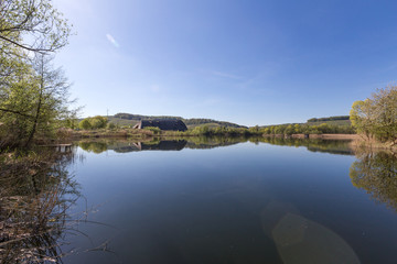 quarry lake  in Remerschen
