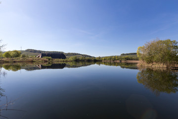 quarry lake  in Remerschen