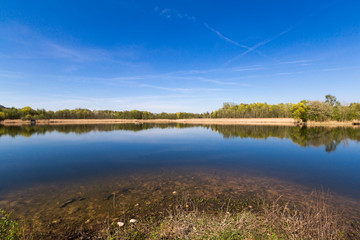 quarry lake  in Remerschen