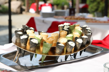 Piccoli coni dal grande gusto - finger food