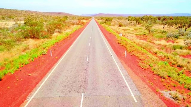 Endless Australian highway