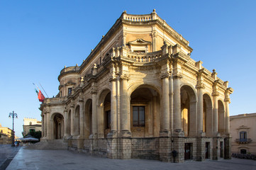 Obraz premium Palazzo Ducezio in Noto, Italy