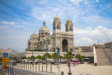 Obraz premium Marseille Cathedral, France