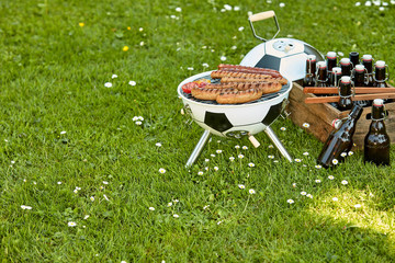 Celebration barbecue for the World Cup Soccer