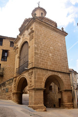 corners and streets of the medival village of Calaceite, Mataranya, Teruel province, Aragon, Spain