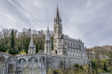 Fototapeta na wymiar Santuario de Lourdes 