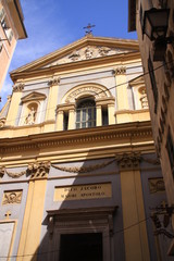 façade de la cathédrale du Gesu
