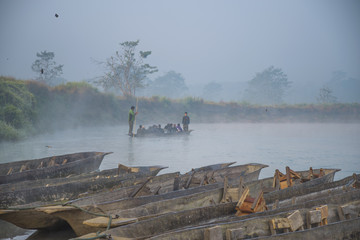 Chitwan Reserve in Nepal.