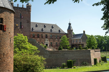 Fototapeta na wymiar Huis Berg Castle in Netherlands