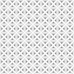 3d industrial soft white seamless pattern vector background.