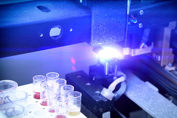 Biotechnology laboratory hardware equipment