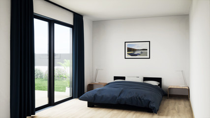 Perspective 3d chambre 01