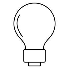 bulb light isolated icon vector illustration design